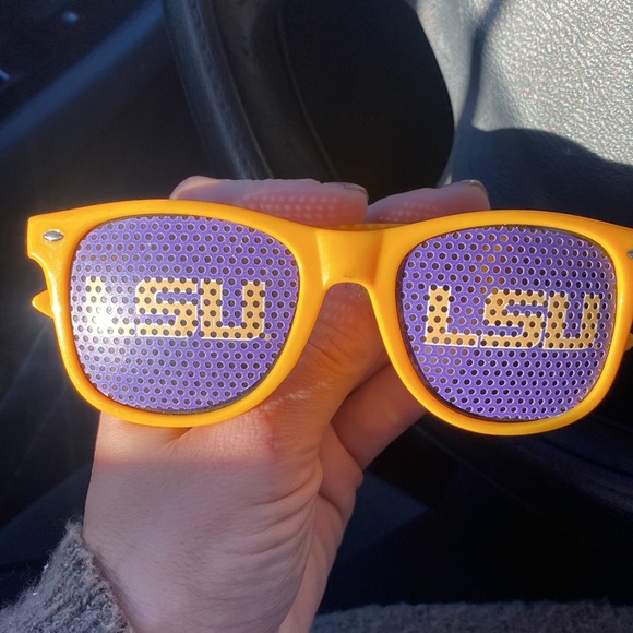LSU Sunglasses purple and gold game day must have - Picture 5 of 5